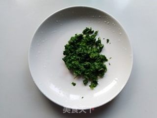芹菜叶煎鸡蛋的做法步骤:3