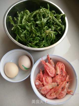 荠菜虾仁水饺的做法步骤:2