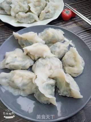 荠菜虾仁水饺的做法步骤:20