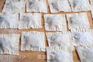 馄饨皮煎饼的做法步骤:5