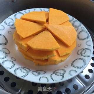 蜂蜜南瓜塔的做法步骤:3