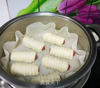 美味香肠卷的做法步骤:7