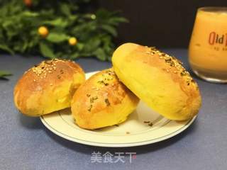 肉松胡萝卜包的做法步骤:13