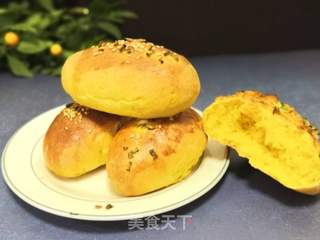 肉松胡萝卜包的做法步骤:15