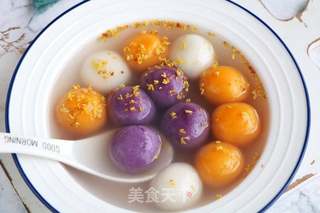 彩色汤圆的做法步骤:7