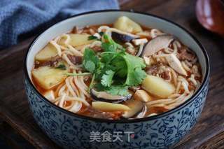 羊肉汤面的做法步骤:8