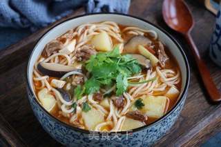 羊肉汤面的做法步骤:9