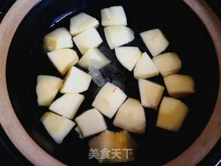 百合苹果糖水的做法步骤:5