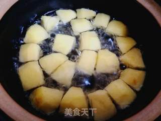 百合苹果糖水的做法步骤:6
