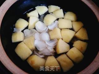 百合苹果糖水的做法步骤:7