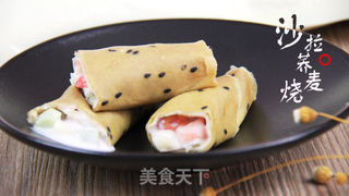 糖尿病人可以吃的美食·沙拉荞麦烧的做法步骤:8