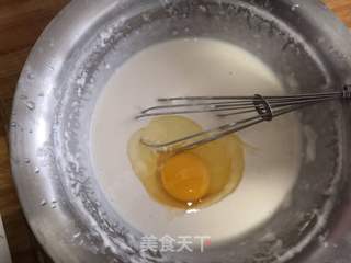 韭菜鸡蛋饼的做法步骤:2