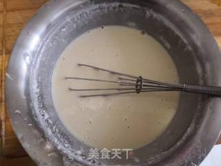 韭菜鸡蛋饼的做法步骤:3