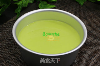 菠菜马拉糕的做法步骤:6