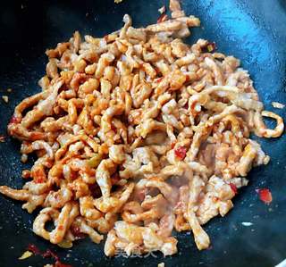 鱼香肉丝的做法步骤:10
