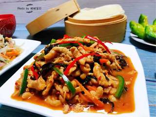 鱼香肉丝的做法步骤:17