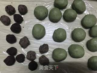 清明粿艾叶青团的做法步骤:7