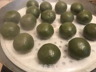 清明粿艾叶青团的做法步骤:10