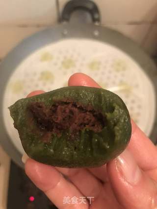 清明粿艾叶青团的做法步骤:11