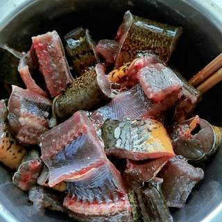 爆炒鳝鱼的做法步骤:2