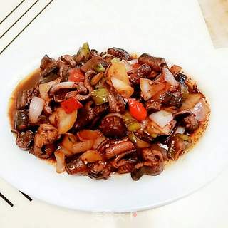 爆炒鳝鱼的做法步骤:15