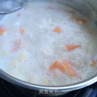 木瓜燕麦粥的做法步骤:5