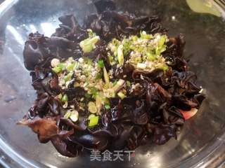 陈醋木耳拌北极贝的做法步骤:12