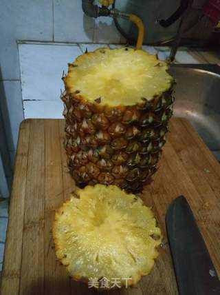 美味菠萝饭的做法步骤:4