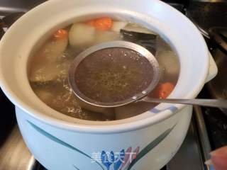 冬瓜山药汤的做法步骤:9