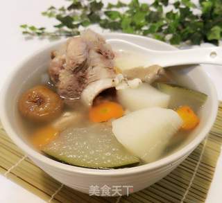 冬瓜山药汤的做法步骤:10