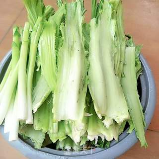腌芥菜梗的做法步骤:2