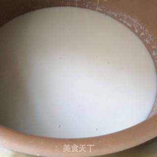 花生浆糯米粥的做法步骤:6