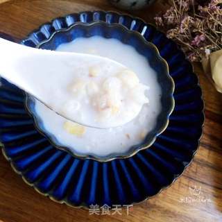花生浆糯米粥的做法步骤:8