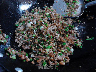 香葱蘑菇肉馅的做法步骤:12