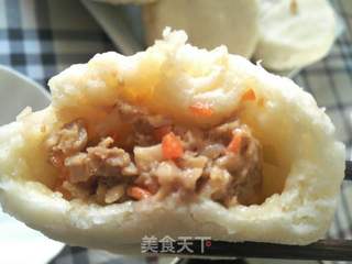 猪肉杏鲍菇胡萝卜包子的做法步骤:28