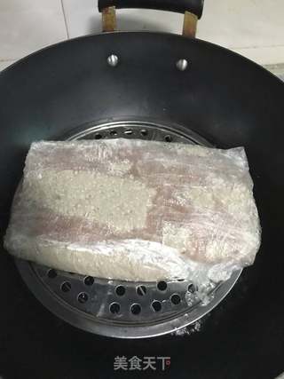 蛋皮肉糕的做法步骤:9
