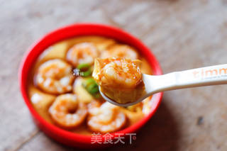虾仁鸡蛋羹的做法步骤:12