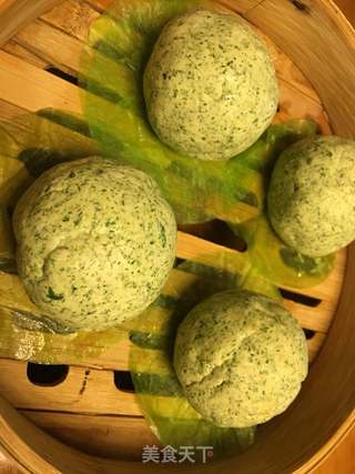 艾叶粑粑的做法步骤:7