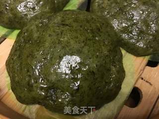 艾叶粑粑的做法步骤:8