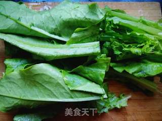 凉拌油麦菜的做法步骤：1