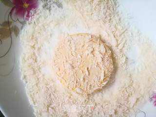 南瓜豆沙饼的做法步骤:11