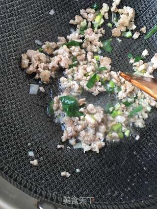 春葱蘸肉酱的做法步骤:6