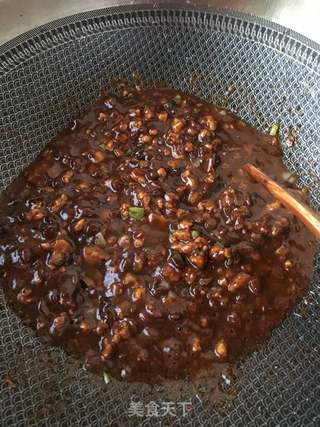 春葱蘸肉酱的做法步骤:11