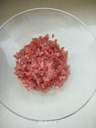 面条菜猪肉馄饨的做法步骤:2