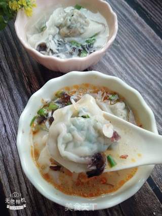 面条菜猪肉馄饨的做法步骤:15