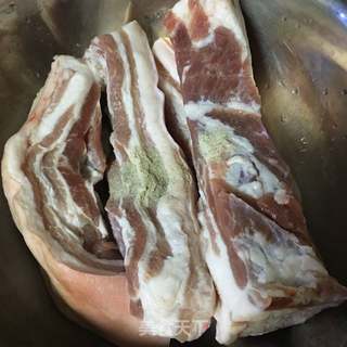 自制腊肉的做法步骤:4
