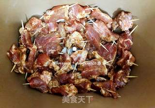 牙签肉的做法步骤:6