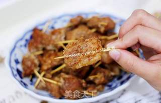 牙签肉的做法步骤:10