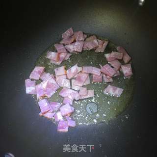菠萝培根五彩饭的做法步骤:10