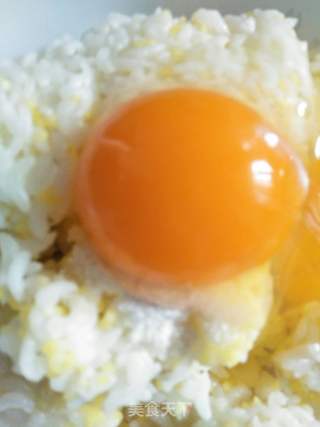 菠萝炒饭的做法步骤:4